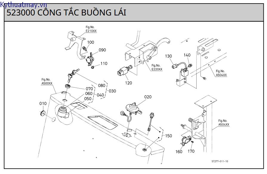 Công tắc buồng lái